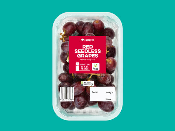 Oaklands Red Seedless Grapes
