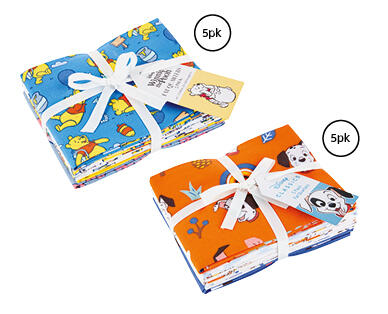 Licensed Fat Quarters 5pk