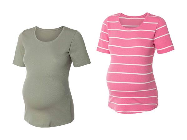 ESMARA(R) Ribstrikket ventebluse 2-pak