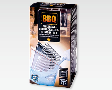 Lot de nettoyant pour grilles et plaques BBQ