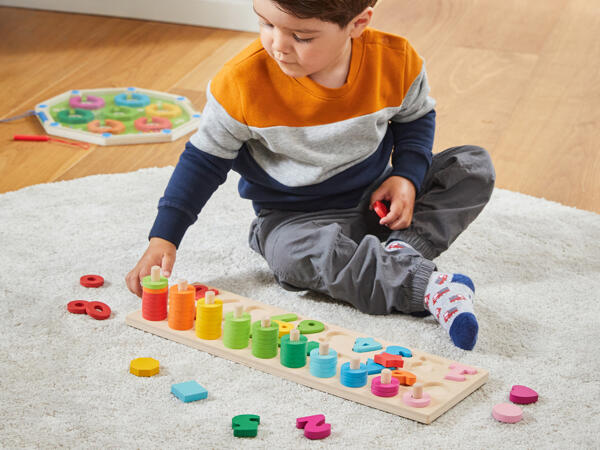 Montessori Calculation Sticks, Labyrinth, Abacus, Math or Logic Toy