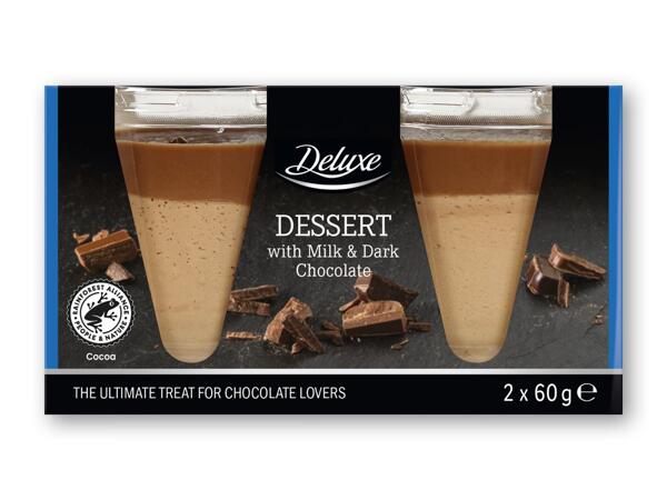 Dessert i glas
