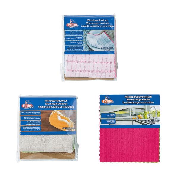 TWIDO HOUSEHOLD(R) 				Chiffons en microfibre
