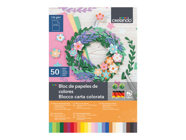 Coloured Card or Paper