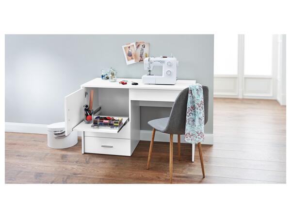Sewing machine table