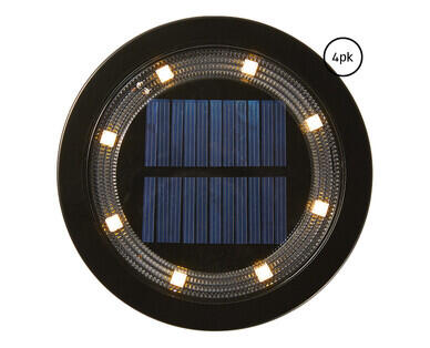 Solar Path Disc Lights 4pk