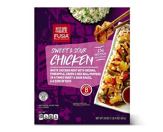Fusia Asian Inspirations 
 Mongolian Beef or Sweet & Sour Chicken Skillet