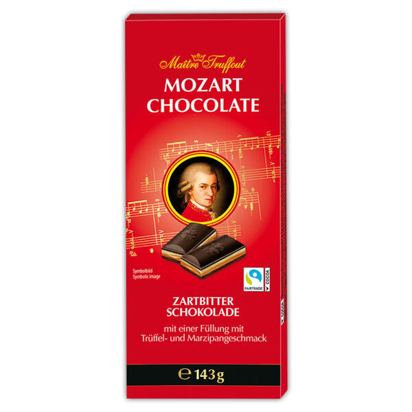 Mozart Zartbitterschokolade