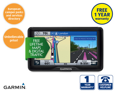 Garmin Sat Nav Camper 760LMT-D