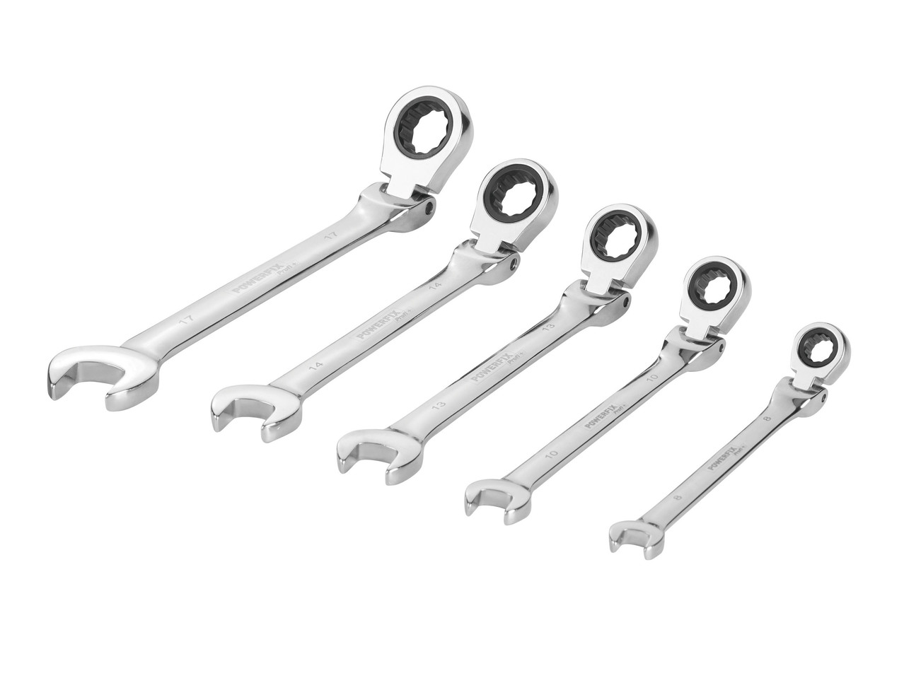 Combination Spanner Set, 5 pieces