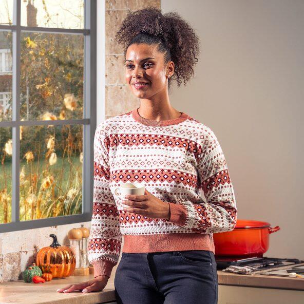 UP2Fashion(R) 				Pull jacquard