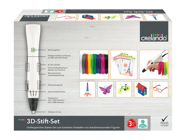 Crelando 3D Pen Kit