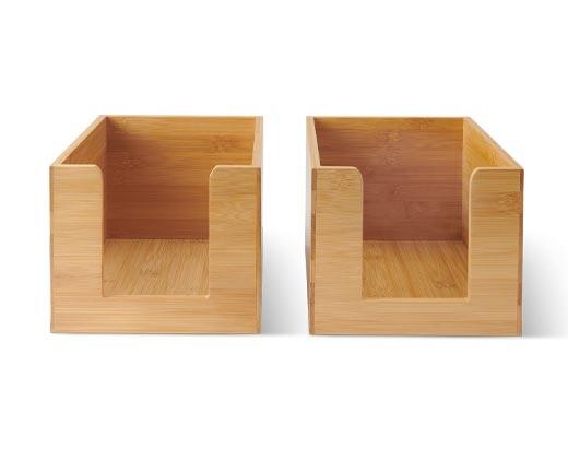 Huntington Home Bamboo Pantry Bin