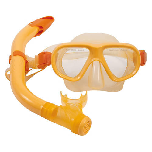 Snorkel & Diving Set - Orange, S