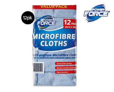 Microfibre Cloths 12pk