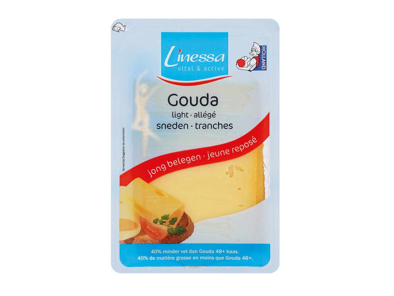 Fromage light en tranches