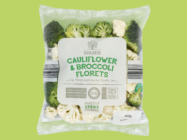 Oaklands Cauliflower & Broccoli Florets