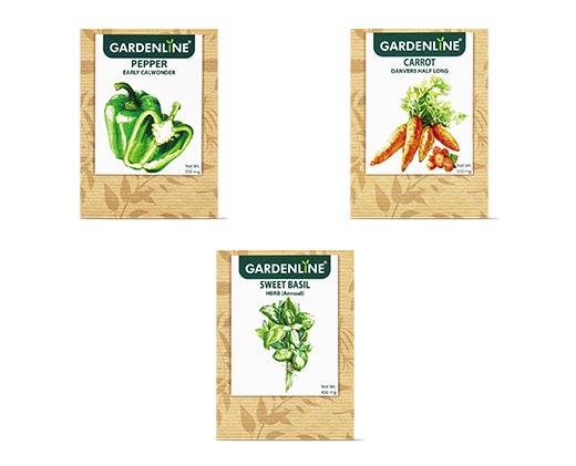 Gardenline 
 Vegetable or Herb Seed Packets