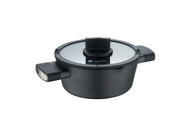 Forged Aluminium Casserole with Glass Lid