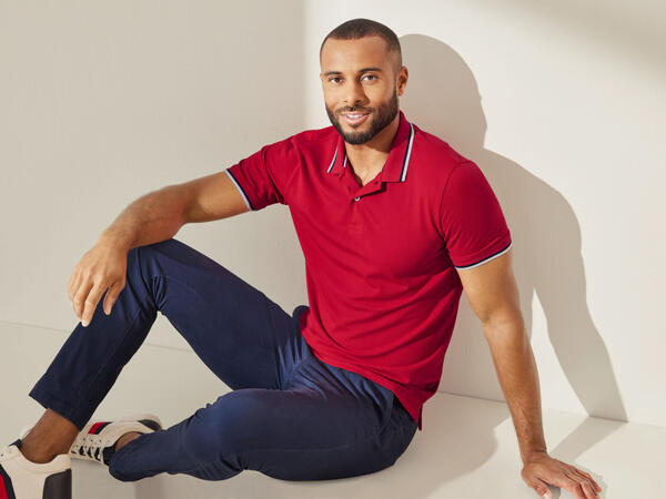LIVERGY(R) Pánské polotriko „Slim Fit"