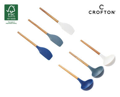 Silicone and Wood Utensils or Silicone Accessories