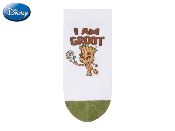 Disney Kids' Groot Trainer Socks - 3 Pairs