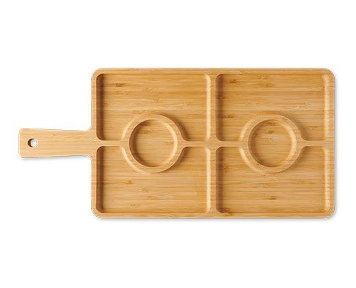 Crofton Bamboo Divided Serving Board