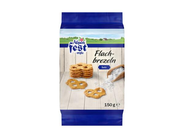 Bretzels plats salés