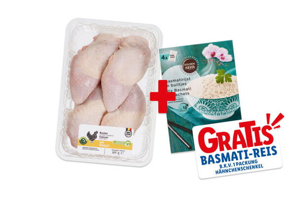 Hähnchenschenkel ohne Rückenstück