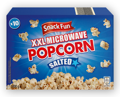 Pop-corn XXL pour micro-ondes SNACK FUN