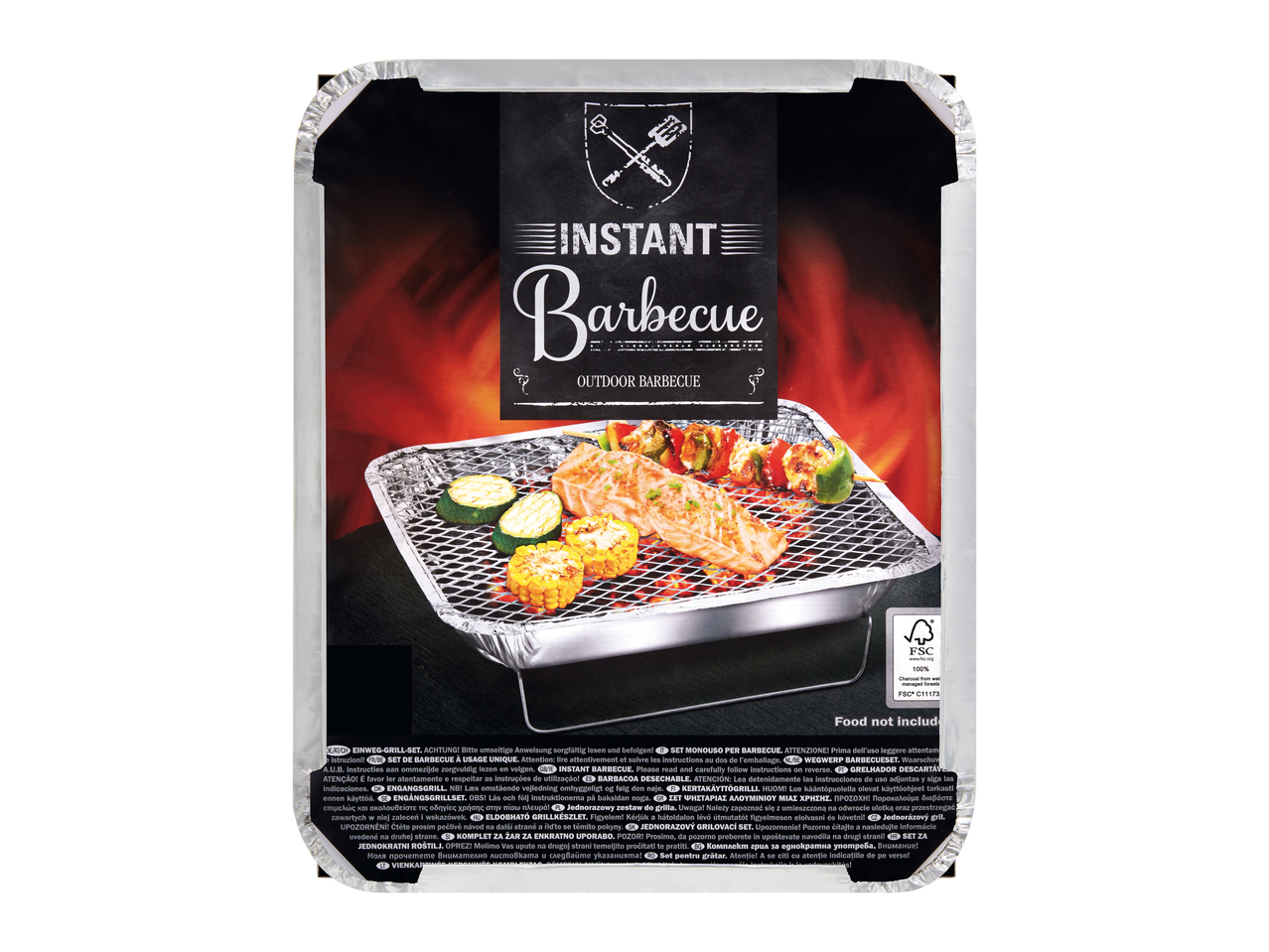 Barbecue à usage unique