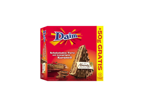 Chocolate cake with Daim
