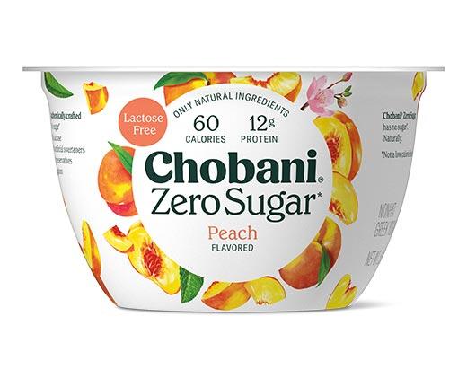 Chobani Zero Sugar Peach