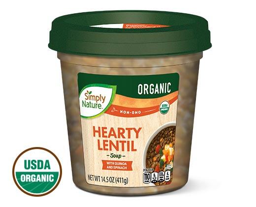 Simply Nature 
 Organic Microwave Soups