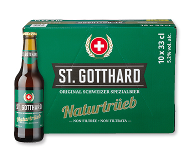 Birra naturalmente torbida ST. GOTTHARD