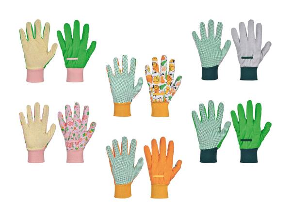Gants de jardinage, 2 paires