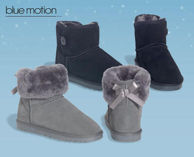 BLUE MOTION Damen-Lammfellboots