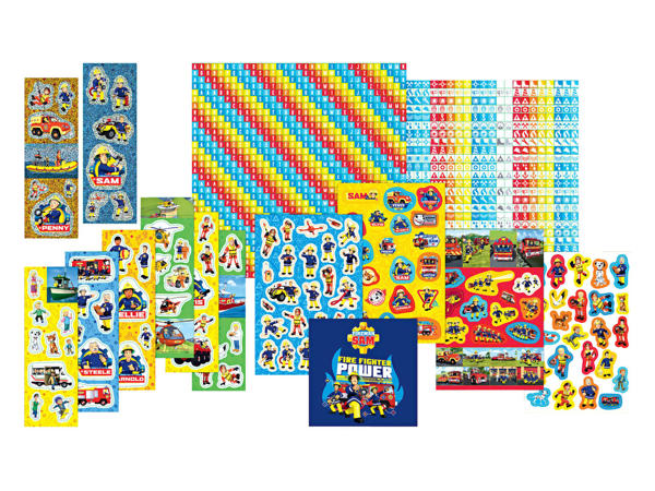 Assorted Licenced Sticker Set