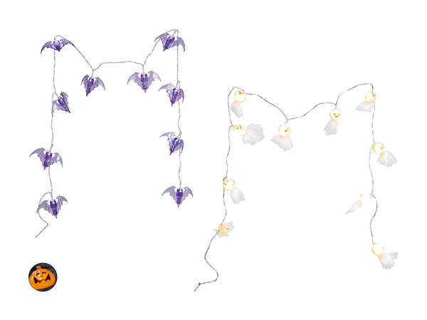 Chaîne lumineuse à LED pour Halloween