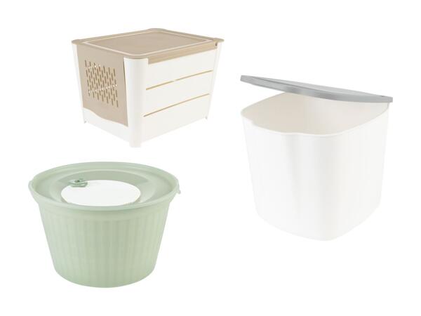 Boîte à pommes de terre/essoreuse à salade/bac à déchets bio
