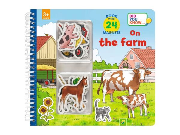 Kids' Magnetic Book - On the Farm