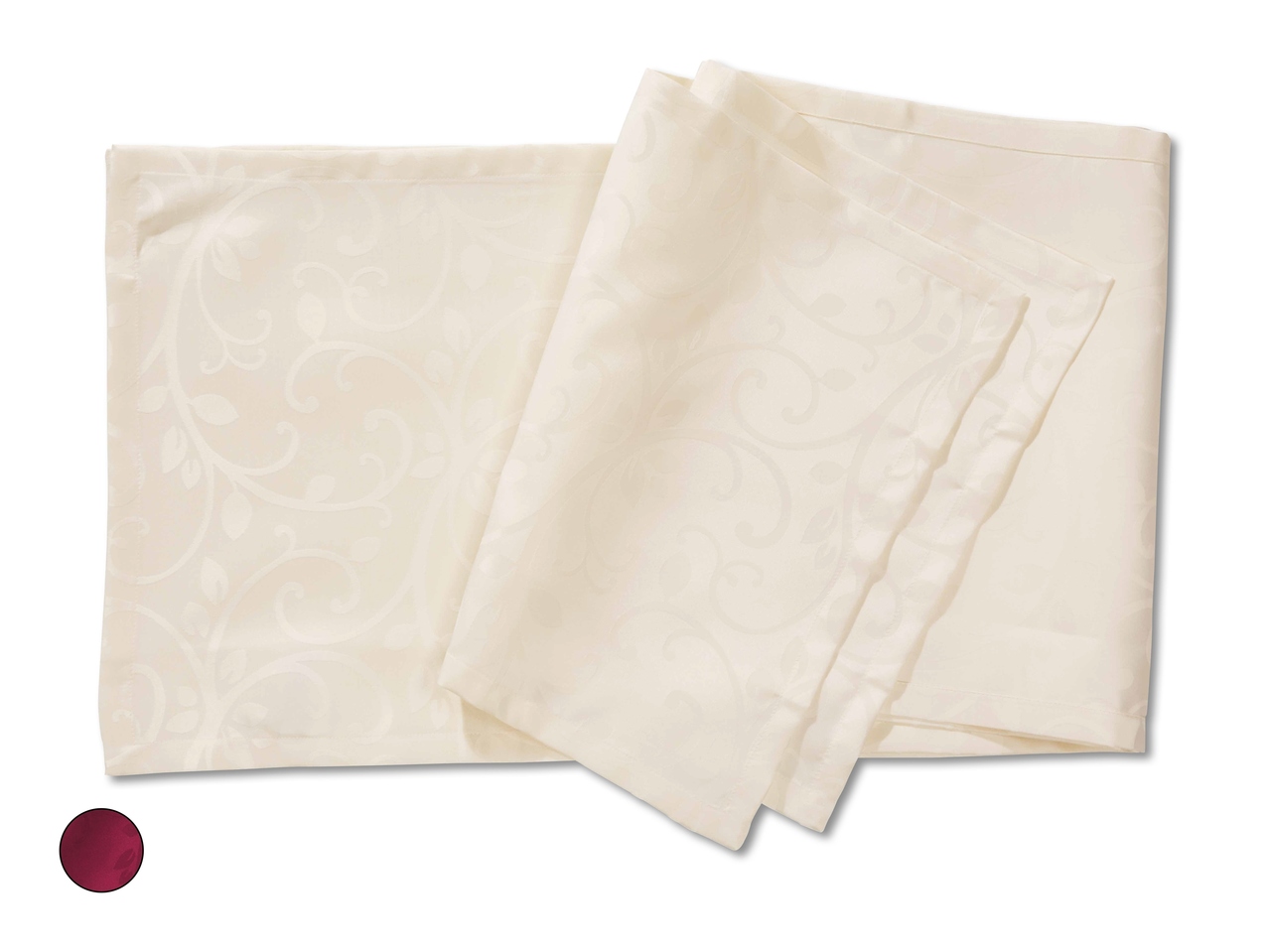 Nappe/ chemin de table, lot de 2