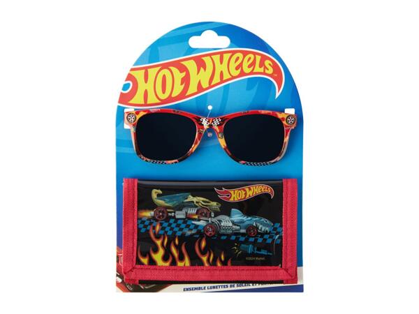 Hot Wheels Kids' Sunglasses And Wallet Set