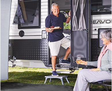 Aluminium Caravan Step