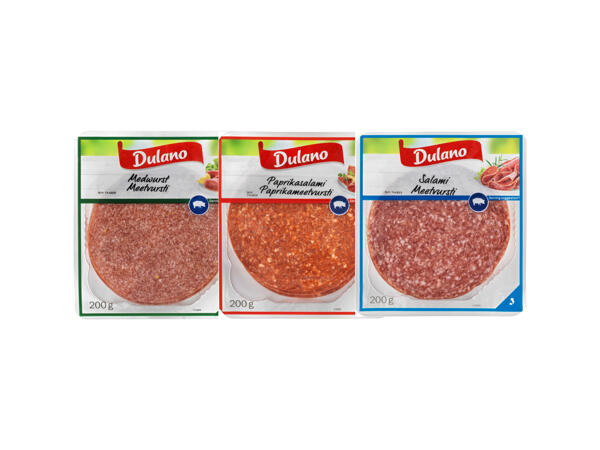 Salami i skivor