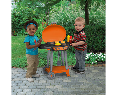 American Plastic Toys My Very Own Grill or Ice Cream Cart