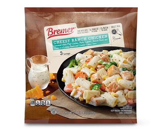 Bremer Three Cheese Chicken or Cheesy Ranch Chicken Skillet