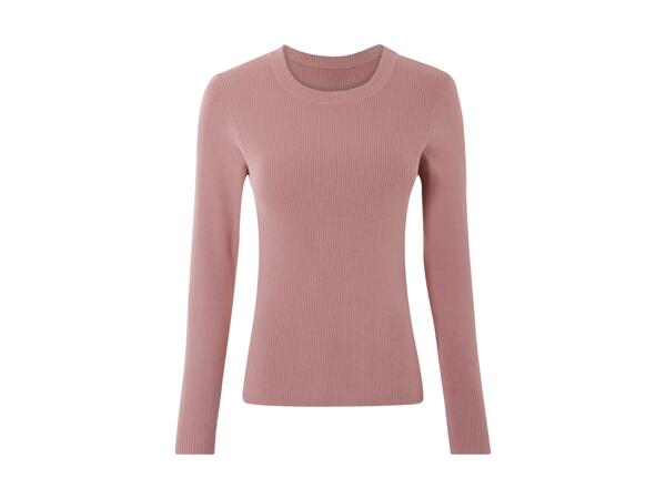 ESMARA(R) Ribstrikket pullover
