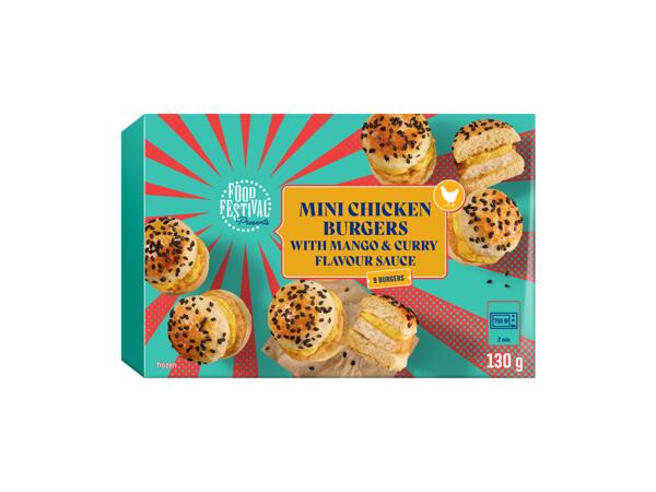 Mini Chicken Burgers