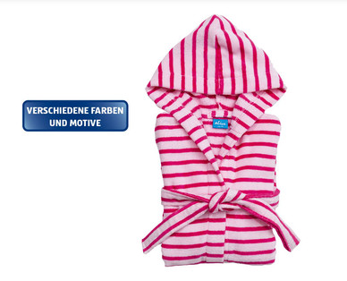 KIDZ ALIVE Kinder-Frottee-Bademantel